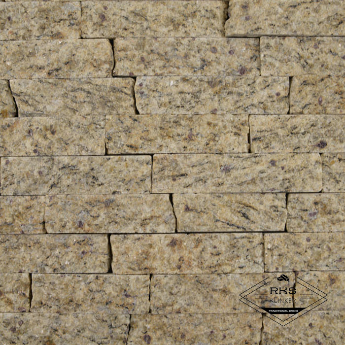 Фасадный камень Полоса - Гранит Golden Pearl в Курске
